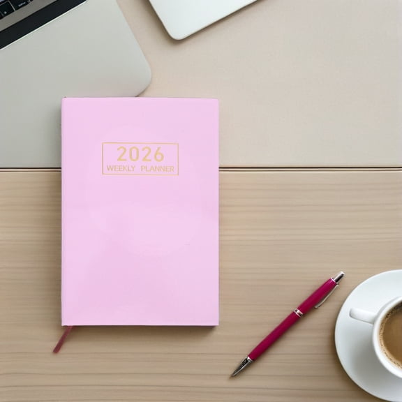OFFIGAM 2026 Weekly Planner Notebook - 1 Set for Students, Professionals, Travel, Schedule Organizer and Time Management