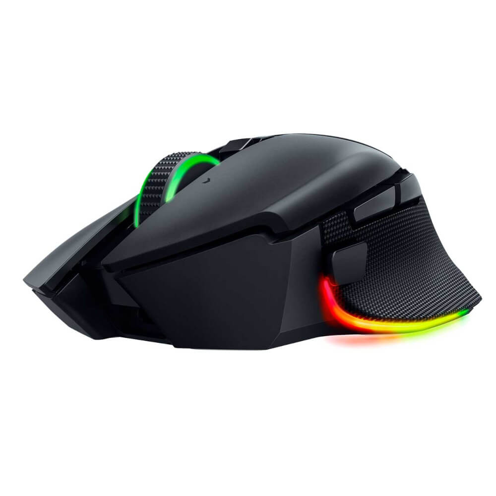 Razer Basilisk V3 Pro Wireless Gaming Mouse, HyperScroll Tilt Wheel, 2.4Ghz, Bluetooth, RGB, Black