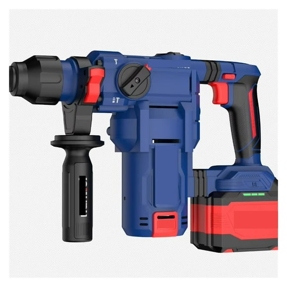 20V Cordless Brushless Rotary Power Hammer Drills 4J Electric Demolition Rotary Hammer