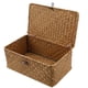 thumbnail image 1 of Almacenamiento De Algas Marinas, Caja De Almacenamiento Tejida Con Tapas, Organizador De Maquillaje Para El Hogar, La Cocina Y La Oficina Yuarrent HA039996-03, 1 of 6