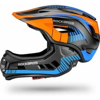 ROCKBROS Bike Helmet Boys Girls Kids Helmet Full Face Helmet for Multi-sports Universial Adjustment(Age 5-12 )