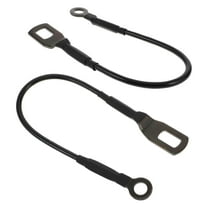 2pcs Heavy Duty Pickup Truck Tailgate Support Cables Replacement Rear Lift Straps with Hardware