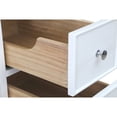 thumbnail image 4 of KBC Bella 36" Solid Wood Bathroom Vanity w/ Carrara Stone in White, 4 of 8