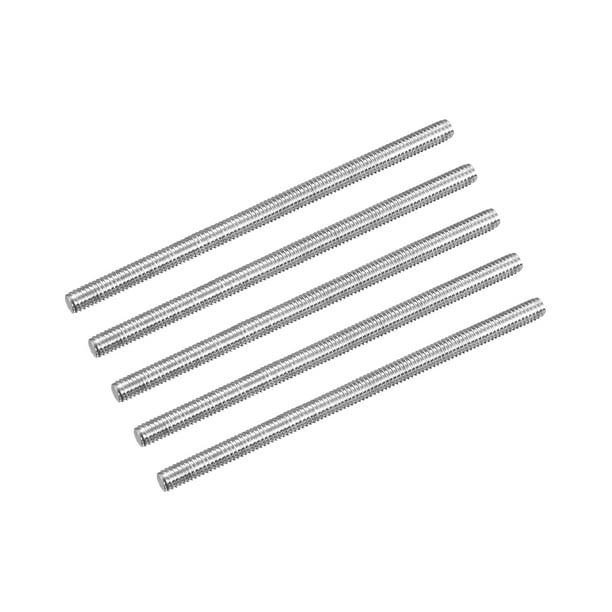Uxcell Fully Threaded Rod M4 x 70mm 0.7mm Thread Pitch 304 Stainless Steel Right Hand Threaded