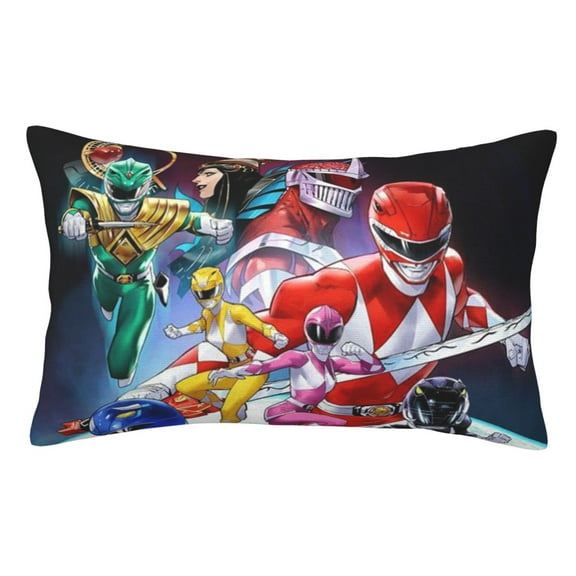 Power Rangers Pillow Protector Pillow Cases Lightweight Soft Pillowcases Comfortable Pillow Covers 14"X20"