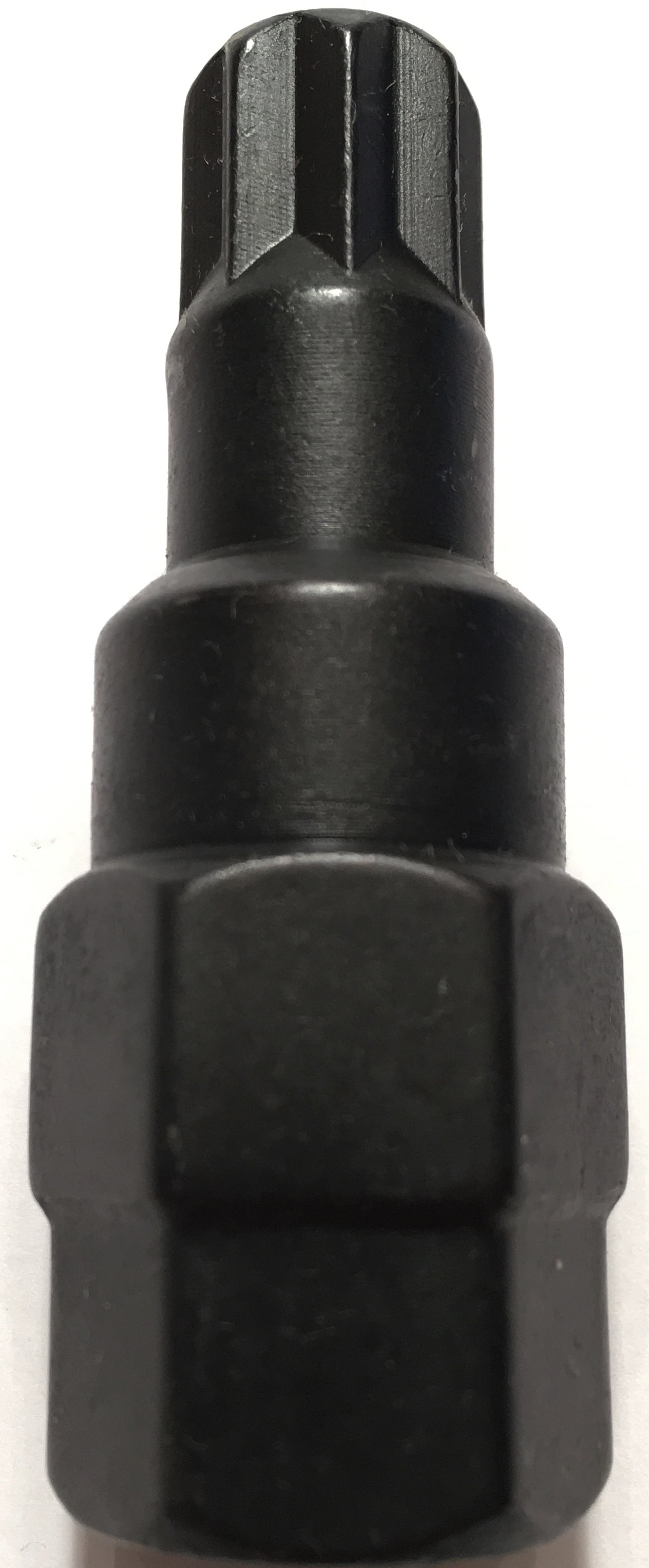 8 point/star key to 3/4 or 13/16 Hex, tuner wheel lug nut key socket