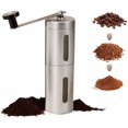 thumbnail image 1 of Molinillo de café manual de acero inoxidable, molinillo de café portátil para el hogar, molinillo de café con manivela, máquina de café manual recién molida (1 pieza), 1 of 1