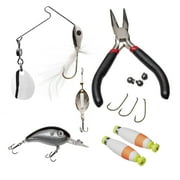 ProFISHiency 5 Micro Telescopic Fiberglass Spinning Combo with Loaded Pocket Box