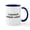White/Navy Inside, variant on CafePress - I Survived Catholic School Mug - 11 oz Ceramic Mug - Novelty Coffee Tea Cup