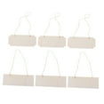 thumbnail image 5 of LABSERRON 6Pcs Wooden Cutouts for Crafts Decorative Cutout Rectangular Shape Holiday Decorations, 5 of 8
