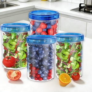 Sentmoon Container Food Containers Food Storage 50oz Multi PC Plastic Food Preservation Box