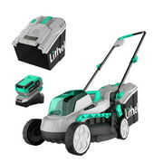 Litheli 20V 13" Cordless Lawn Mower with Brushless Motor   4.0Ah Battery & Charger