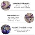 thumbnail image 3 of Shisuyan 100ml Crystal Art Perfume Bottle Refillable Perfume Atomizer Long Spray Bottle, 3 of 8