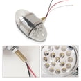 thumbnail image 3 of CROSSDESIGN 2PCS 17 LED Dual Function Watermelon Double Face Light Amber Red LED Clear, 3 of 9