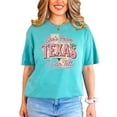 thumbnail image 6 of She's From Texas I can Tell Shirt for Women Trendy Country Girl Graphic Tee Seafoam Shirt Adult Small, 6 of 7