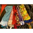 thumbnail image 3 of Wevez Women's Printed Wrap Around Sari Skirts Pack of 5, Small, Assorted, 3 of 12