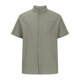 thumbnail image 3 of pstuiky camisetas de hombre, Camisa informal de lino y algodón de manga corta para hombre, color liso, con cuello plegable y manga corta, blusa con cuello vuelto camisas casuales para hombre xxl, 3 of 5