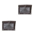 thumbnail image 3 of Decodeary Durable Pouch For Organizing Documents In Office Portable Zippered Pouch Brown 2Set, 3 of 6
