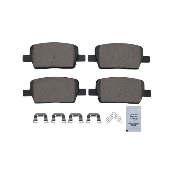 HUSCH Rear Ceramic Brake Pads Kit D1914 Fit For Buick Enclave 2018-2019, For Cadillac CT6 2016-2019, For Chevrolet Blazer 2019-2020, For GMC Acadia 2017-2020