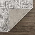 thumbnail image 5 of Hauteloom Monaco Collection Living Room, Bedroom Oriental Area Rug - Traditional Look Carpet - Vintage Distressed - Light Gray, Cream, Beige - 5'3" x 7'3", 5 of 17