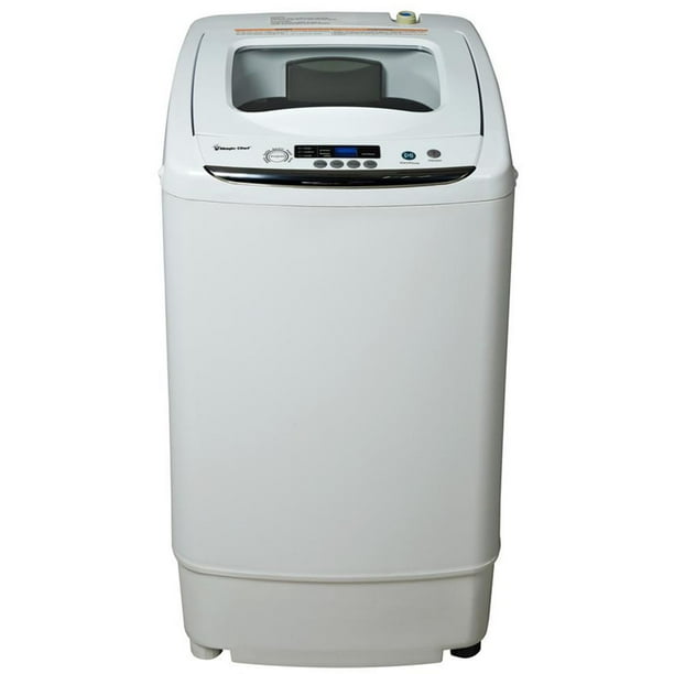 Magic Chef 0.9 cu ft Compact Washer, White