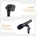 thumbnail image 5 of 2pcs Microphone Clips Drum Clips Musical Instrument Shockproof Microphone Holder, 5 of 6