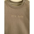 thumbnail image 4 of Zehjuhan Newborn Baby Boy Crew Neck Sweatshirt Romper, Infant Oversized Long Sleeve Letter Print Bodysuit, Fall Winter Clothes, 4 of 7