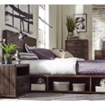 thumbnail image 3 of Modus Table de Chevet en Bois Massif McKinney en Pin Expresso, 3 of 4