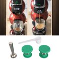 thumbnail image 4 of Refillable Coffee Pods, Food Grade Silicone Lid Refillable Coffee Capsule with Tamper for Home, 4 of 7
