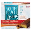 South Beach Living Chocolate Peanut Butter Meal Bars, 6ct
