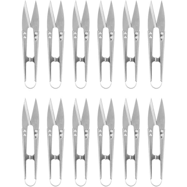 Miniature Sewing Scissors, High Carbon Steel Construction Ensures Durability, Sharp Tips For Accurate Cuts, Spring-loaded Handle For Easy Operation, Portable Size Ideal For