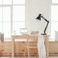 thumbnail image 2 of Globe Electric 28" Contemporary Heavy Base Architect Black Swing Arm Desk Lamp, 5698601, 2 of 13