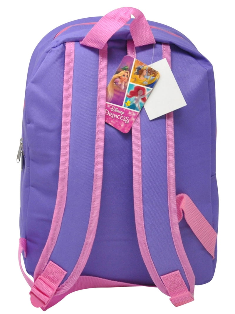 NWT Disney Parks Princesses Cinderella Moana Belle Tiana Purple Mini Backpack Disney Princess Backpack.Moana, Belle, Tiana & Cinderella  main image 4