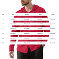 thumbnail image 3 of Men’s Hooded Long Sleeve T-Shirt Solid Color Cotton Linen Casual Spring Summer Top, 3 of 3