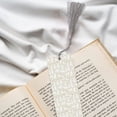 thumbnail image 6 of Kdxio White Rabbit Print Metal Tassel Bookmarks,Perfect Gift for Art Lovers and Bookworms Metal Bookmarks for Women, 6 of 8