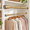 Golden-17-28IN 2PACK, variant on 2 Pack Closet Rod No Drill Rods For Hanging Clothes 17-54in