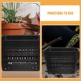 thumbnail image 3 of QUMIIRITY 6Ud Macetas De Red Plásticas Negras Resistentes Para Cultivo Hidropónico Y Plantas Diversas, 3 of 6