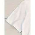 thumbnail image 4 of Casual Round Neck T-Shirt with Shark Print - Regular Fit, All-Season Fashion Tee for Ladies, 4 of 5