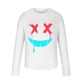 thumbnail image 3 of ZGRBOU Mens Long Sleeve Tee Shirts Fashion Crewneck Printed Pullover Tops Vintage Trendy Streetwear Workout Shirt, 3 of 3