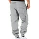 thumbnail image 3 of Penkiiy Men Fashion Joggers Pantalones deportivos-Pantalones Pantalones de sudadera Pantalones largos para hombres 3XL Gris claro, 3 of 8
