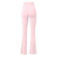 thumbnail image 7 of KHONTS Women's Yoga Pants Bootcut Leggings High Waisted Workout Tummy Control Flare Pants Lifting Stretchy Athletic Trousers Pink L, 7 of 7