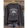 thumbnail image 3 of Sudaderas con capucha de Halloween para mujer, sudaderas con capucha de bruja, abrigos con letras, chándales de cuello redondo, ropa de mujer Y2k, 3 of 4