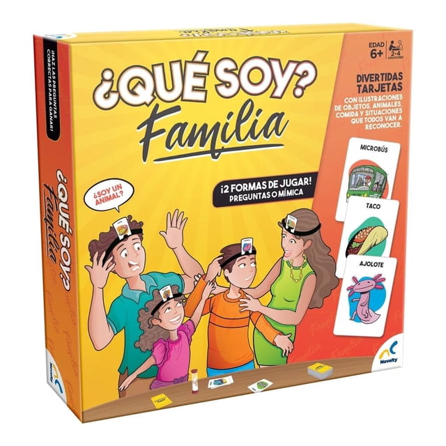 Juego de Mesa Novelty Que Soy Familia
