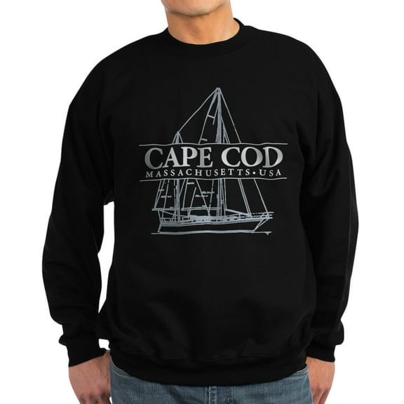 CafePress - Cape Cod Sweatshirt (Dark) - Classic Crew Neck Sweatshirt