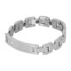 thumbnail image 3 of Pulsera de terapia magnética para parejas de acero de titanio, pulsera magnética de moda para hombres, 3 of 10