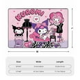 thumbnail image 7 of My Melody And Kuromi Rugs Washable Cover Floor Rug Carpets Bathroom Decorations For Kitchen Bedroom Indoor 36"X24", 7 of 7