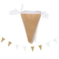 thumbnail image 4 of OFFIGAM 2-Pack Outdoor Triangle Bunting Banner for Garden Parties Family Gatherings and Celebrations, 4 of 8