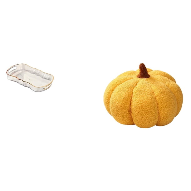 Bandeja Para Servir Comida, Bandeja Para Tocador De Baño, Bandeja Para Frutas, Bandeja Para Comida De Cafetería, Bandeja Para Guardar Cosméticos, Almohadas De Calabaza De Halloween, Almohada