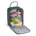 thumbnail image 3 of Fit & Fresh Connor Lunch Bag, Reusable Insulated Lunch Bag for Kids and Tweens, Lunch Box for School, Boulder Gray, 3 of 7