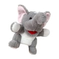 thumbnail image 3 of Milaget Animal Finger Puppet Soft Role Play Plush Hand Puppet for Teaching Kids Gift elephant, 3 of 9